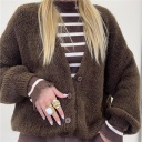 cardigan con bottoni flash